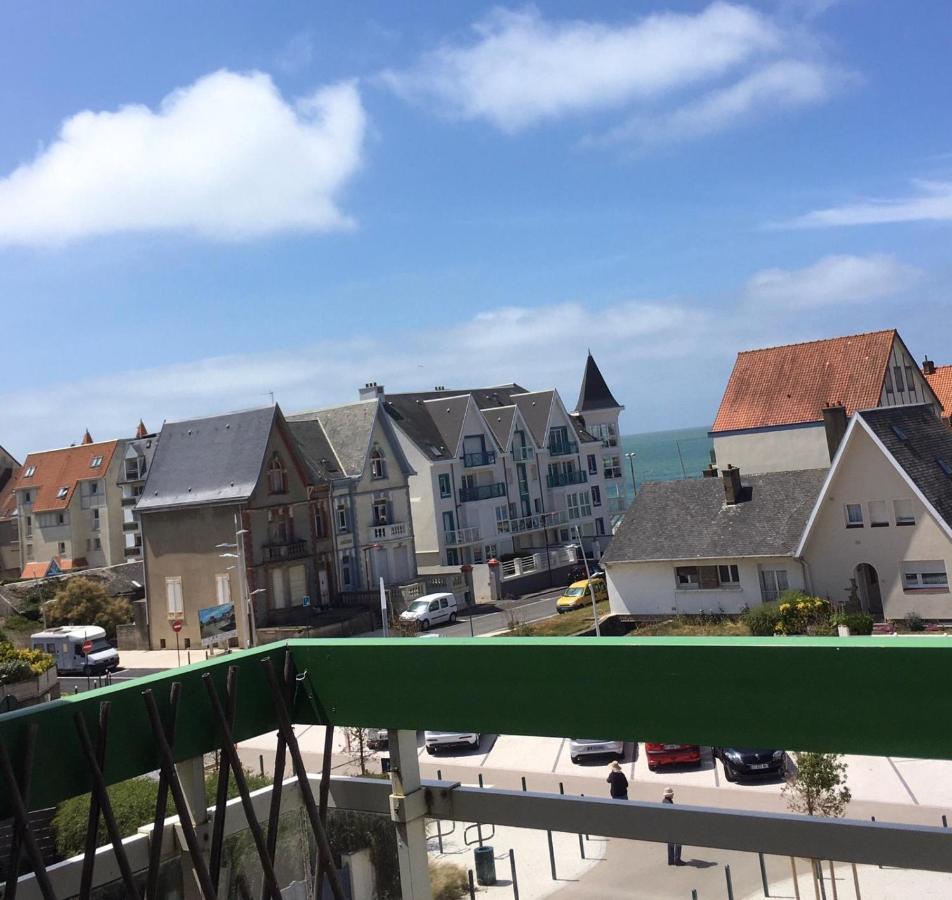Vue Mer L'Aiglon T2 Balcon Parking Prive Wimereux Exterior photo