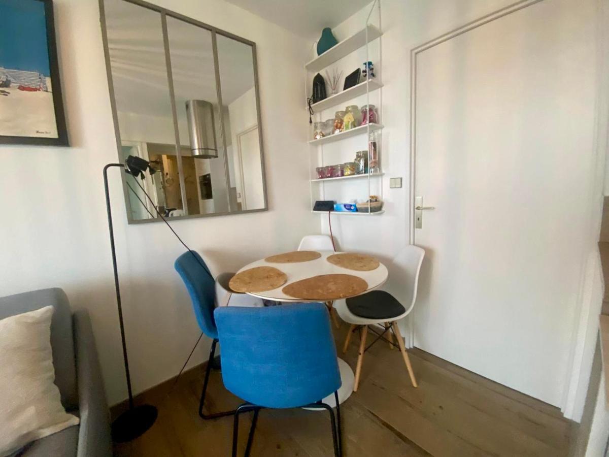 Vue Mer L'Aiglon T2 Balcon Parking Prive Wimereux Exterior photo